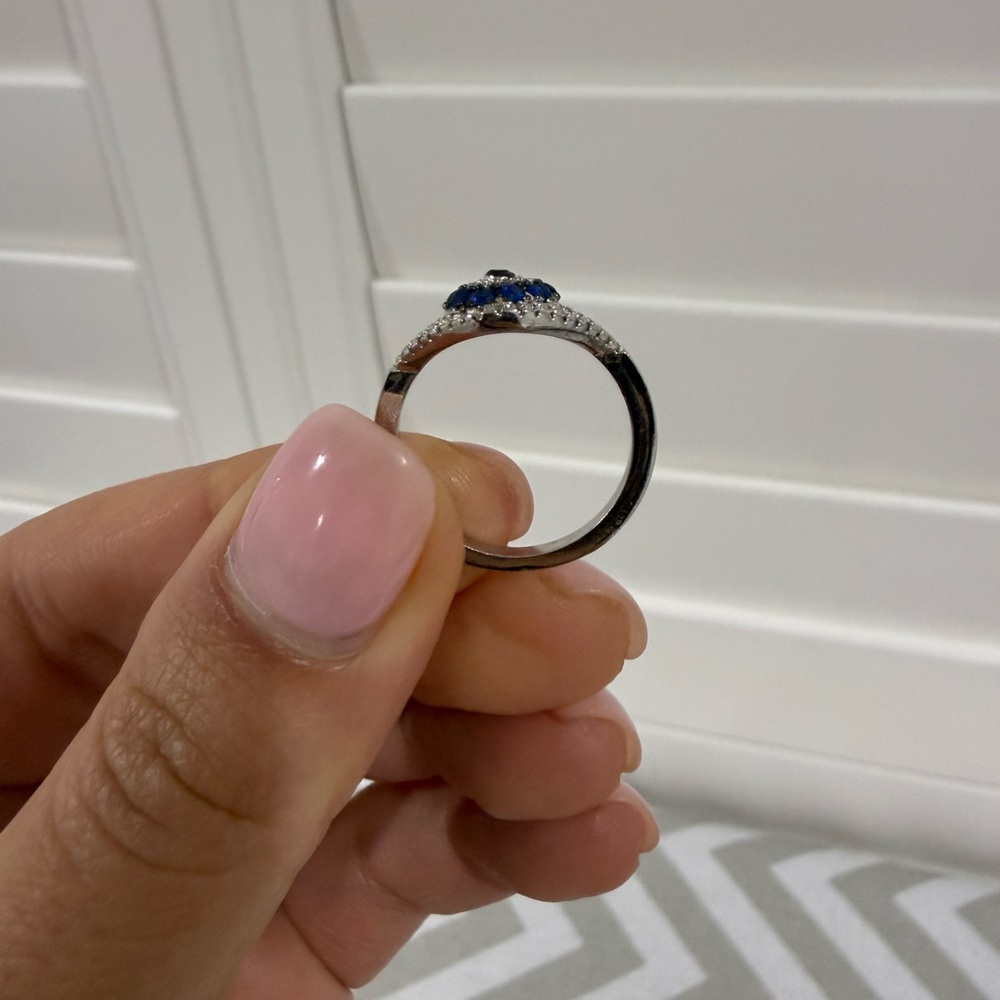 Effy d u p e  Silver Evil Eye Ring - Picture 7 of 10